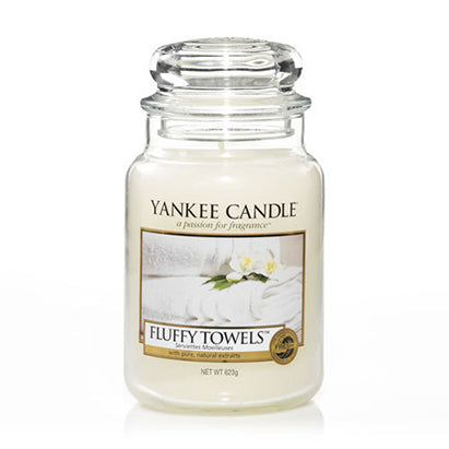 Yankee Candle Fluffy Towel Large Jar Retail Box