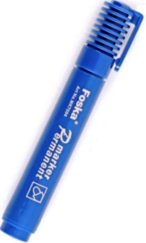 Foska Blue Permanent Marker -