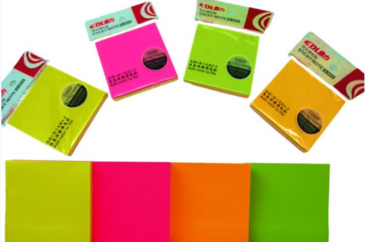 DLOffice Multicolour Sticky Notepad 100 Sheets