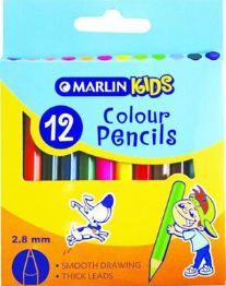 Marlin Kids Colour Pencils Short