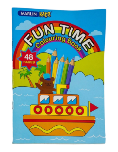 Marlin Kids Fun Time Colouring Book 48 page