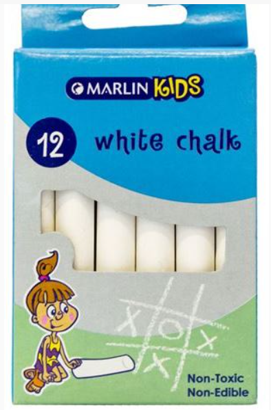 Marlin Kids Chalk White Colour