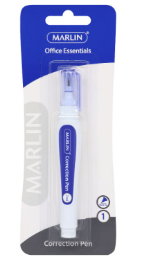 Marlin Office Essentials 7ml Correction Fluid Pen