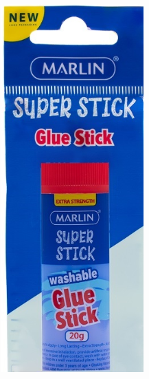 Marlin Non Toxic Glue Stick Single