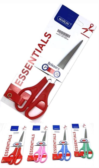 Marlin Large Scissors 165mm Red-Stainless