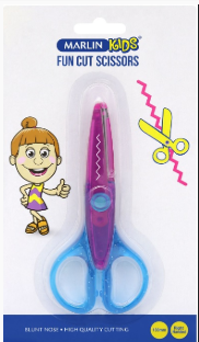 Marlin Kids Scissors Fun Cut 130Mm