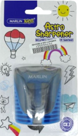 Marlin Astro Stand Up 2 Hole Sharpener Blue